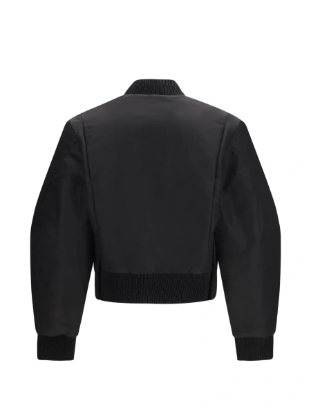 Bomber jacket ENTIRE STUDIOS neagra din nylon
