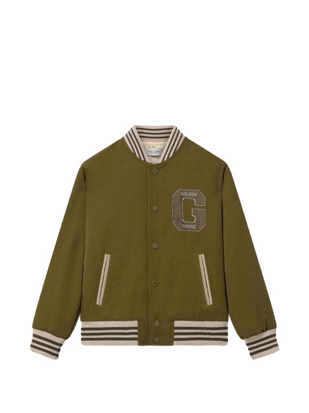 Bomber jacket Golden Goose verde