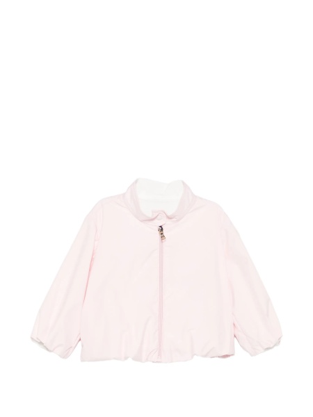 Bomber jacket Moncler roz din polyester