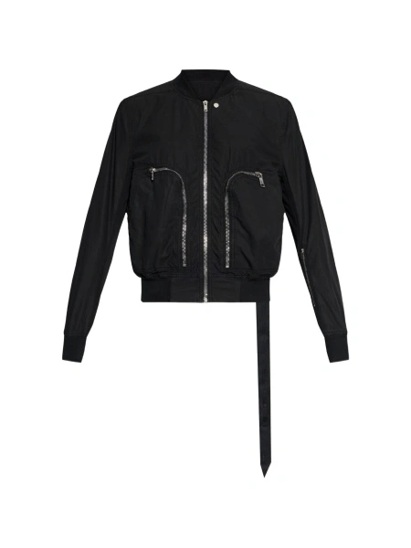 Bomber jacket Rick Owens neagra din bumbac