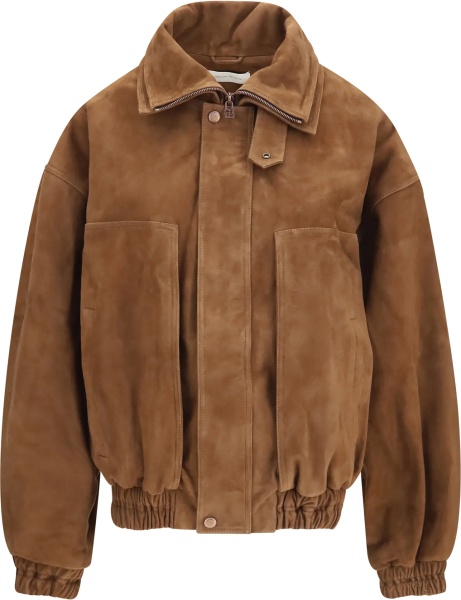 Bomber Suede Bomber Jacket