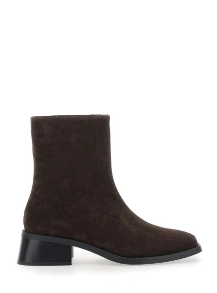 Botine VAGABOND maro din piele intoarsa 'Blanca'