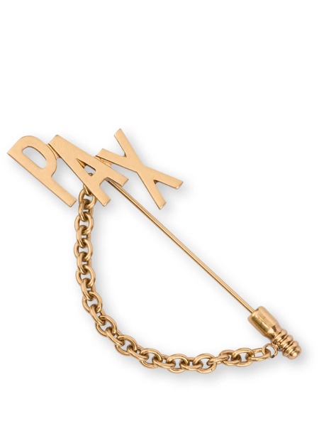 Brosa Moschino aurie