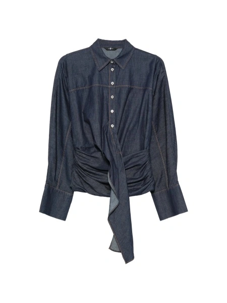 Camasa 7 For All Mankind albastra