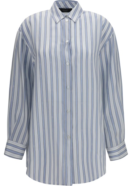 Camasa casual Baiadera silk jacquard Shirt