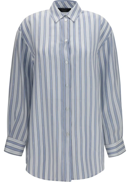 Camasa casual Baiadera silk jacquard Shirt
