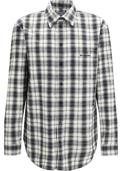 Camasa casual Checked cotton flannel Shirt