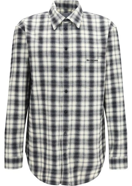 Camasa casual Checked cotton flannel Shirt