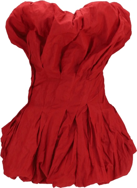 Camasa casual Draped mini Dress with balloon hem