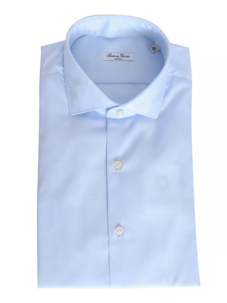 Camasa casual Light blue cotton shirt