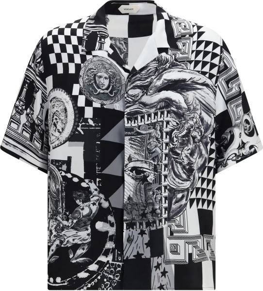 Camasa casual Printed silk twill Shirt