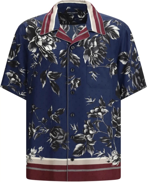 Camasa casual Silk Short-Sleeve Shirt