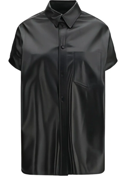 Camasa casual Tucked Sleeves Shirt