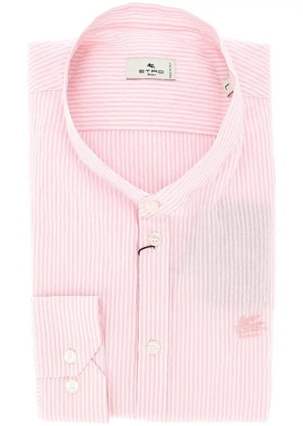 Camasa Cotton shirt with striped motif