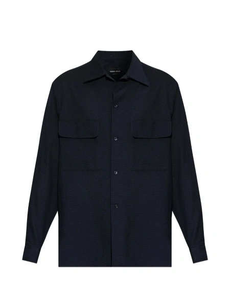 Camasa Giorgio Armani albastra