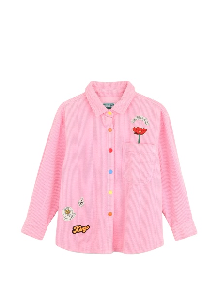 Camasa Kenzo roz din bumbac