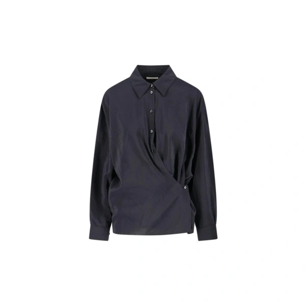Camasa LEMAIRE neagra din matase