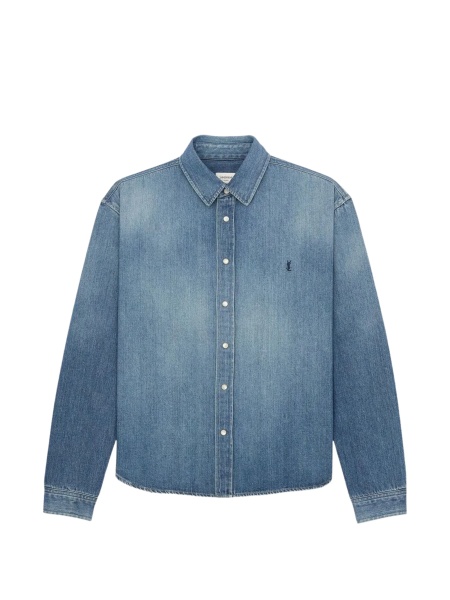 Camasa Saint Laurent albastra
