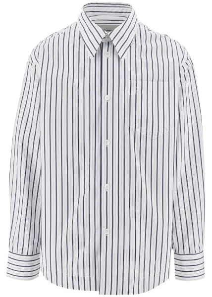 Camasa Striped poplin Loose Fit shirt