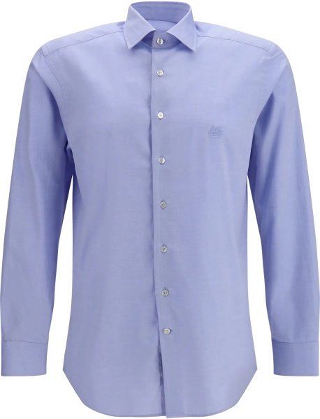 Camasi Roma cotton Shirt with Pegaso logo