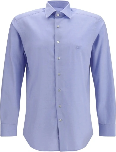 Camasi Roma cotton Shirt with Pegaso logo
