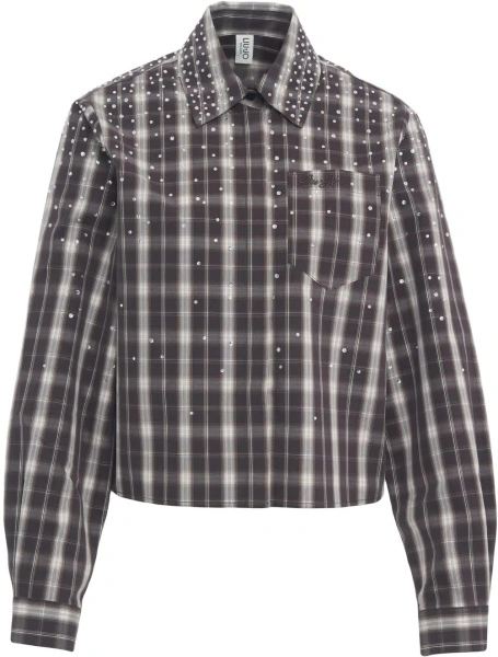 Camasi Shirt with rhinestone application