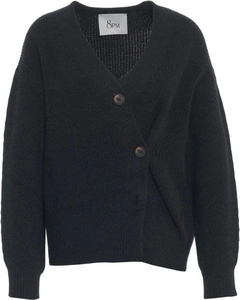 Cardigan 8PM gri 'Calla'