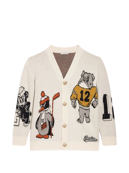 Cardigan Dolce & Gabbana neutru