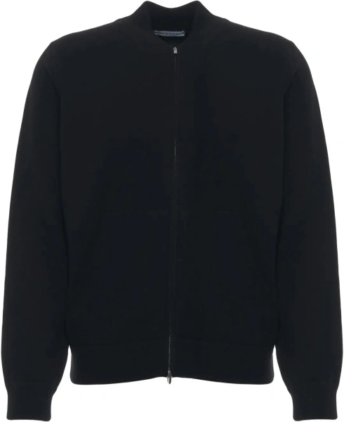 Cardigan Gender negru din lana