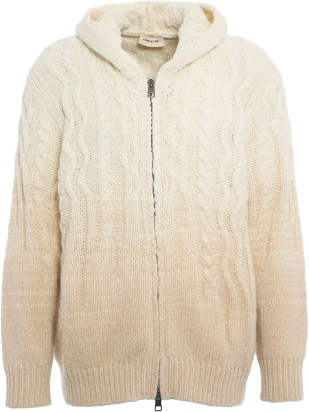 Cardigan Shaded hooded cardigan