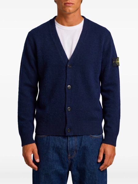 Cardigan Stone Island albastru