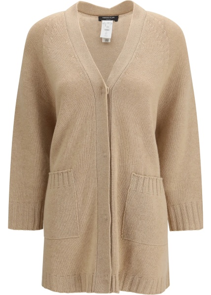 Cardigane Cardigan in fine knit with a V-neckline