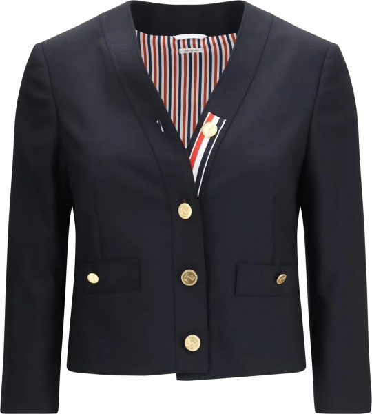 Cardigane Hopsack Cardigan Jacket
