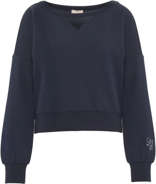 Cardigane Sweatshirt with cut-out detail