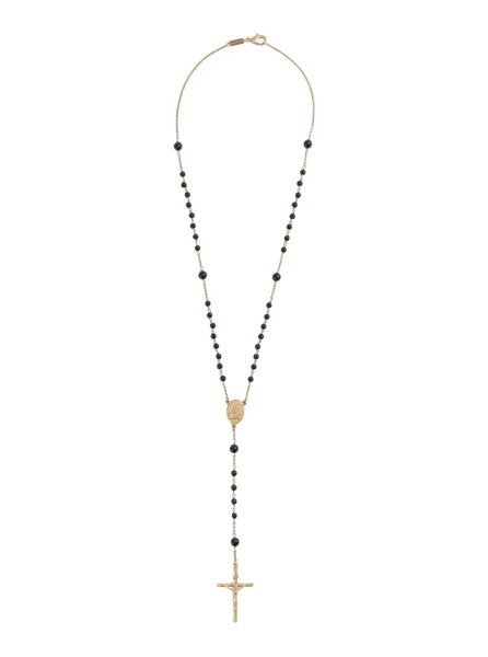 Coliere Gold Cross Pendant Necklace with Claw Clasp Closure on the Back for Men