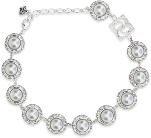 Coliere Pearl and crystal Necklace
