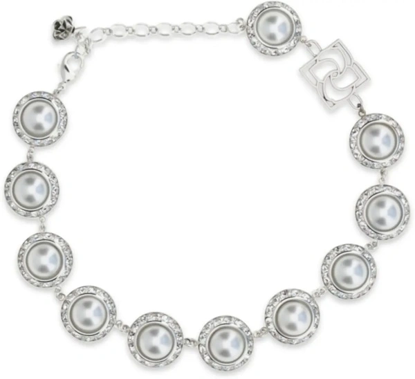 Coliere Pearl and crystal Necklace