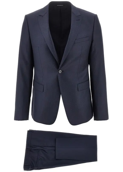 Costum Jacquard wool David Line suit