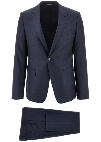 Costum Jacquard wool David Line suit