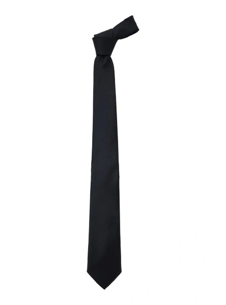 Cravate Tie with Knot Closure on the Back in Tech Fabric Blue Man