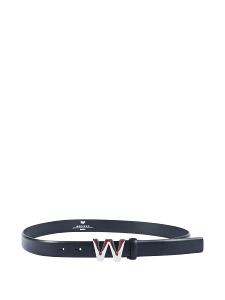 Curea Max Mara neagra din piele