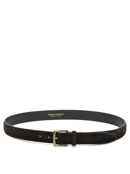 Curea "OC Strip" Leather Belt