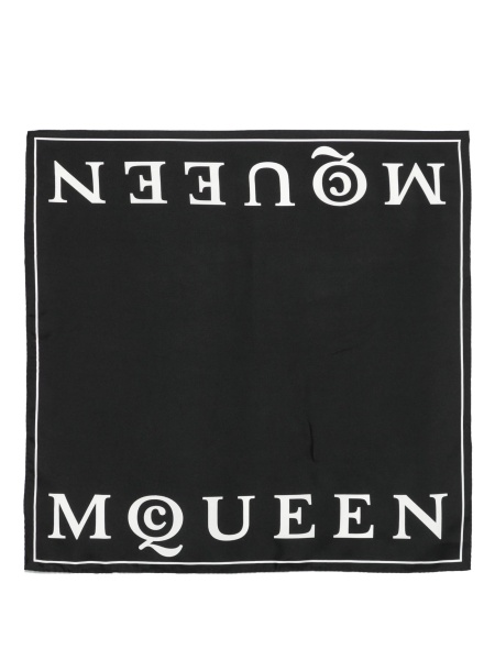 Esarfa Alexander McQueen neagra