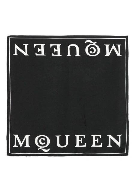 Esarfa Alexander McQueen neagra