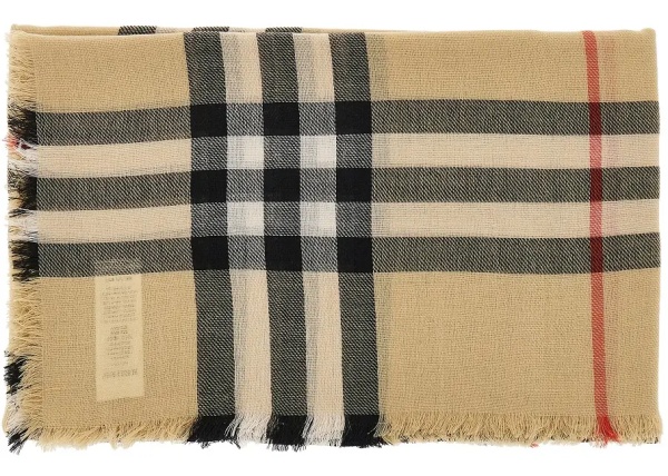 Esarfa Check wool scarf