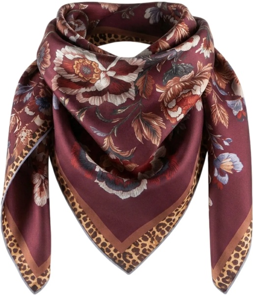 Esarfa Foulard with flower pattern