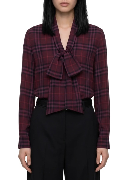 Esarfa Rhiannon Check Shirt With Scarf