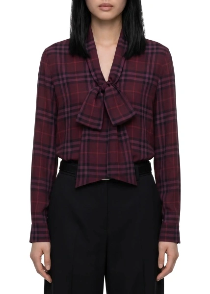 Esarfa Rhiannon Check Shirt With Scarf