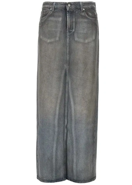 Fusta 7 For All Mankind din denim