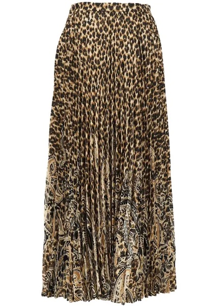 Fusta Aniamlier printed long skirt
